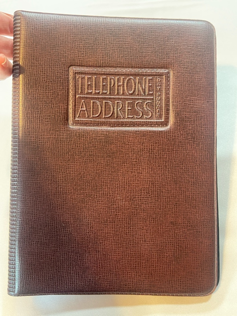 Telephone Address Book Binder Fact Centre by Day Runner